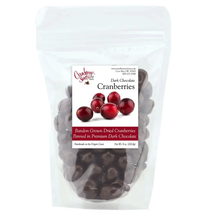 Cranberry Sweets & More Dark Chocolate Covered Cranberries