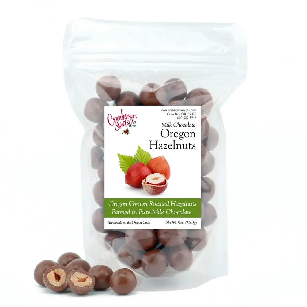 Cranberry Sweets & More Milk Chocolate Covered Hazelnuts