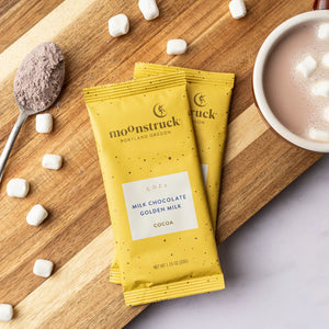 Moonstruck  Cozy Golden Milk Chocolate Hot Cocoa: single serve pouch