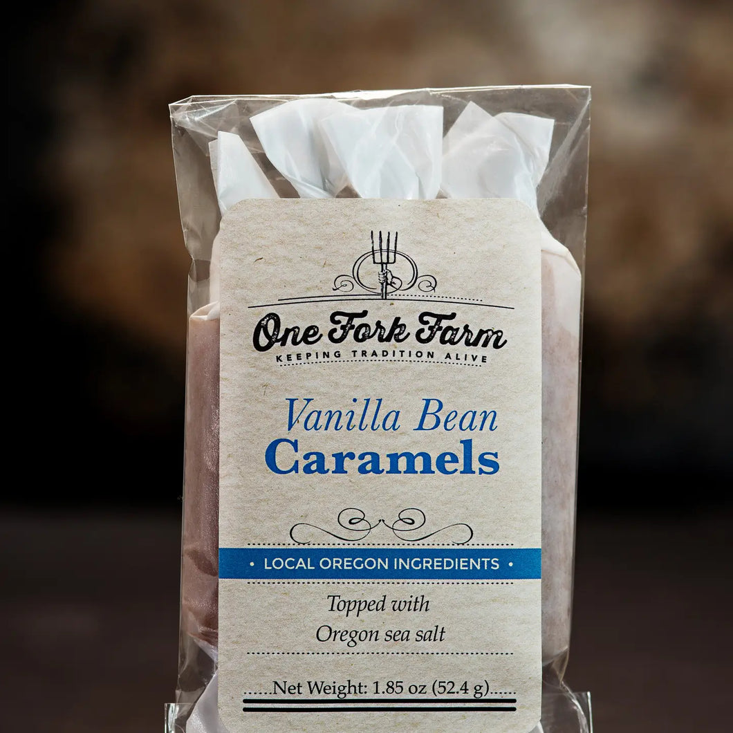 One Fork Farm Vanilla Bean Caramels