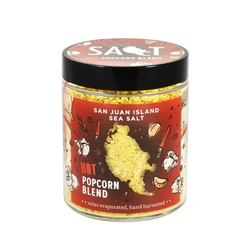 San Juan Island Sea Salt- Hot Popcorn Seasoning Blend